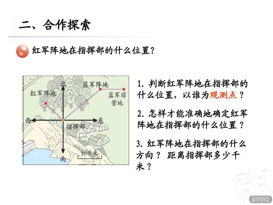 根据方向和距离确定物体的位置_第3页