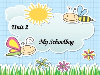 新版pep四上英语Unit2复习