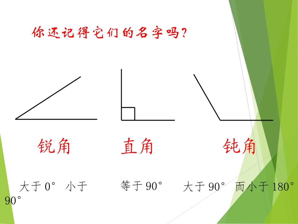 小学数学2011版本小学四年级三角形的分类教学_第3页
