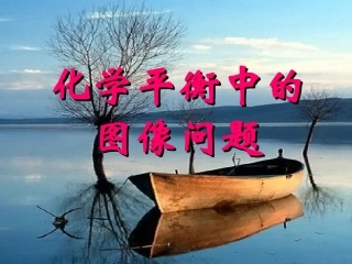 化学平衡中的图像问题