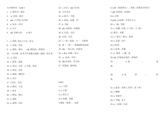 九年级单词默写版