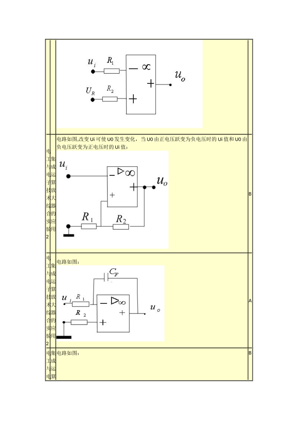 电路实验答案_第2页