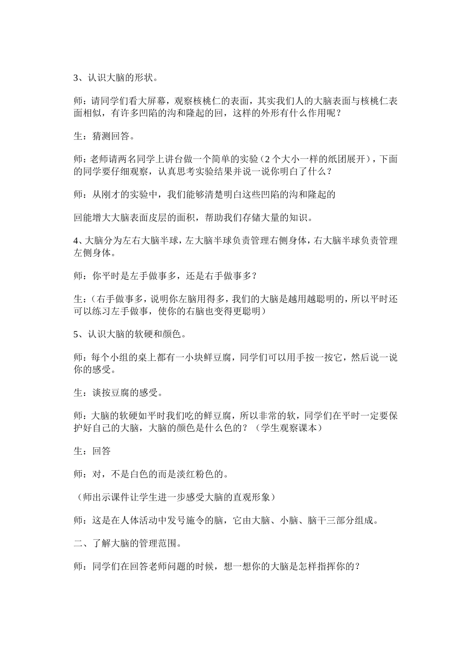 大脑教学设计_第3页