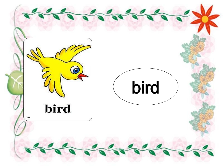 人教新起点小学英语一年级上册《Unit3Animals》(lesson13)课件_第3页