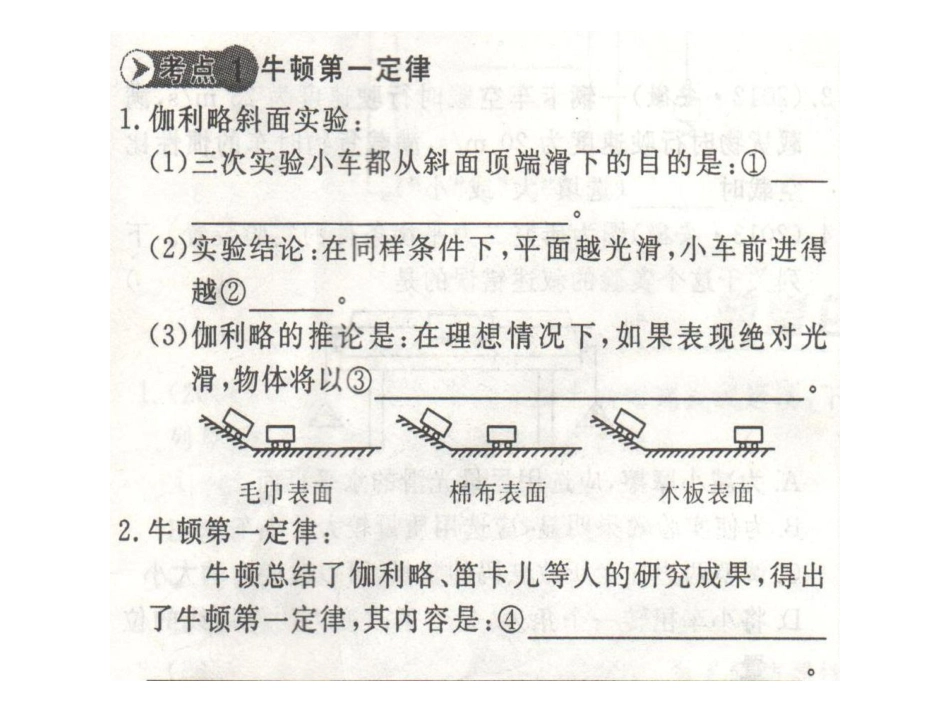 2016年力学重点知识复习《力与运动》_第2页