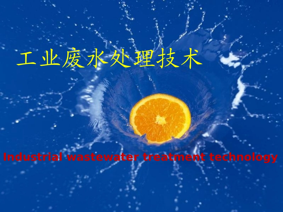 工业废水处理_第1页