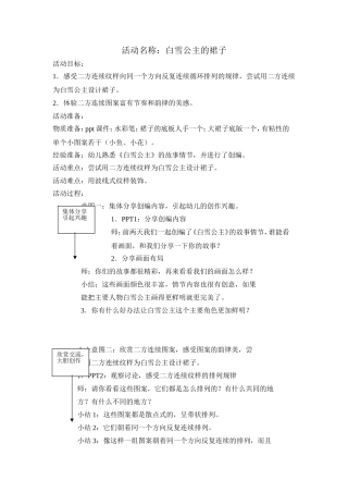 白雪公主的裙子