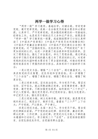 两学一做学习心得 (20)
