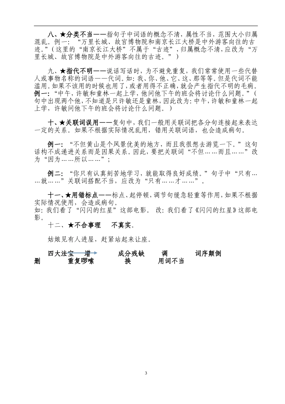 修改病句类型_第3页