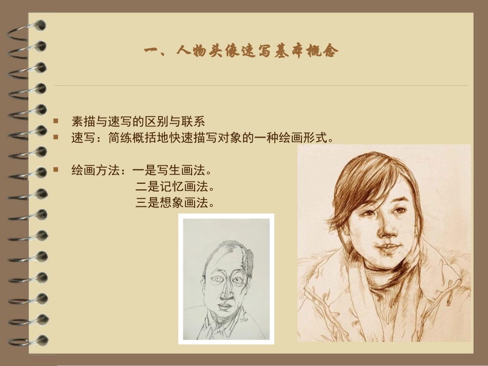 人物头像速写_第2页