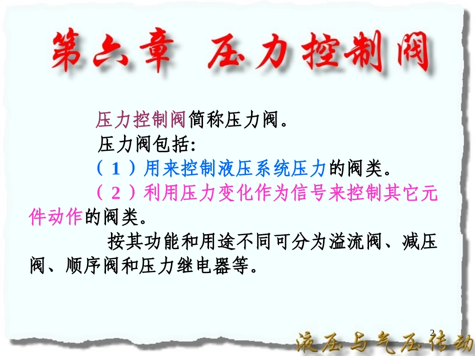 液压-第06章压力控制阀_第2页