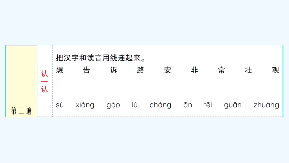 (部编)人教语文2011课标版一年级下册2.《我多想去看看》_第3页