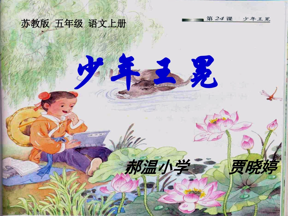 《少年王冕》ppt_第1页