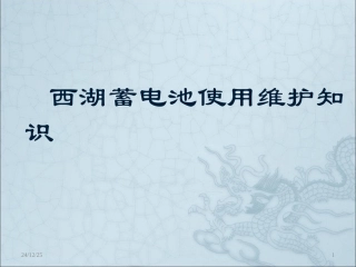 蓄电池就选西湖蓄电池