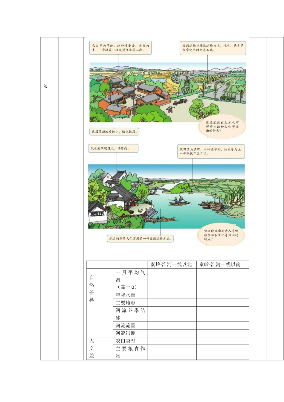 中国的地理差异教案_第2页