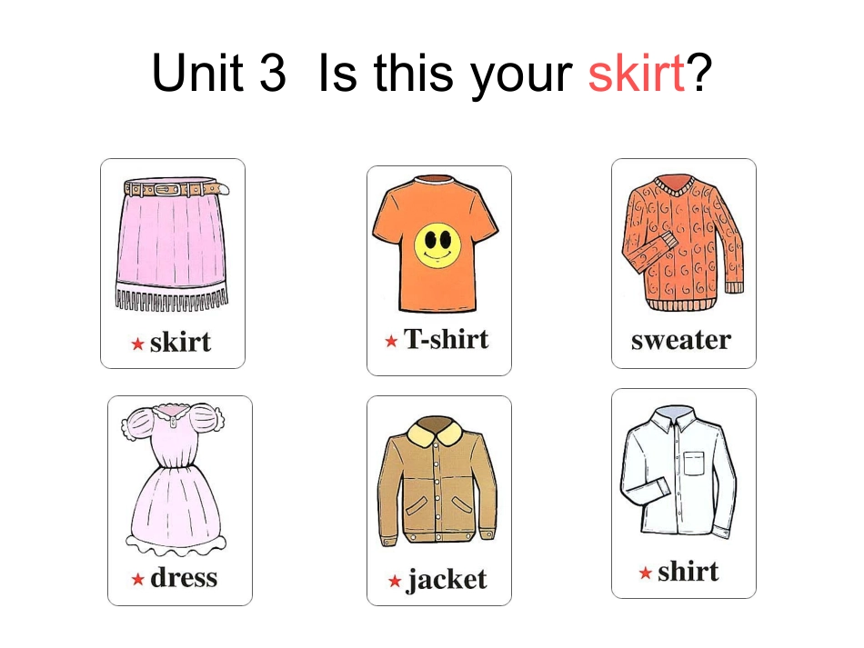 Unit3Isthisyourshirt课件_第1页