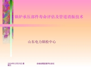 管道振动及消振技术