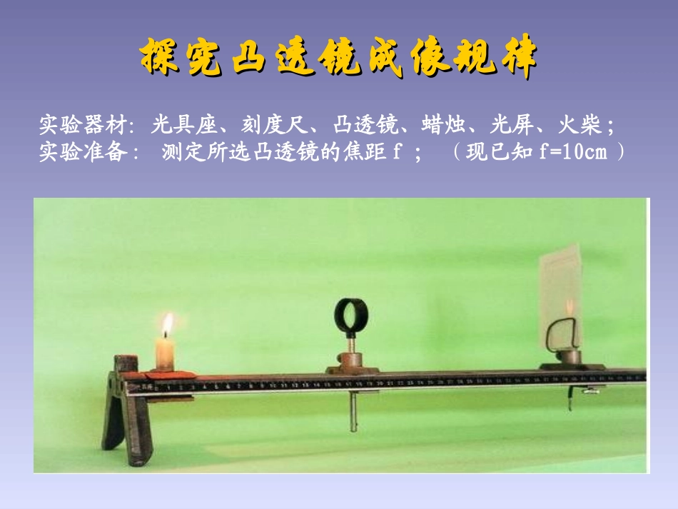 探究凸透镜成像规律_第1页