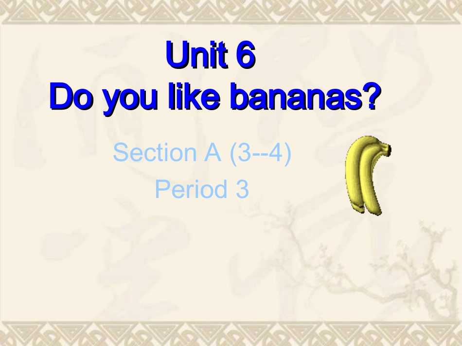 七年级英语上册Unit6_第2页