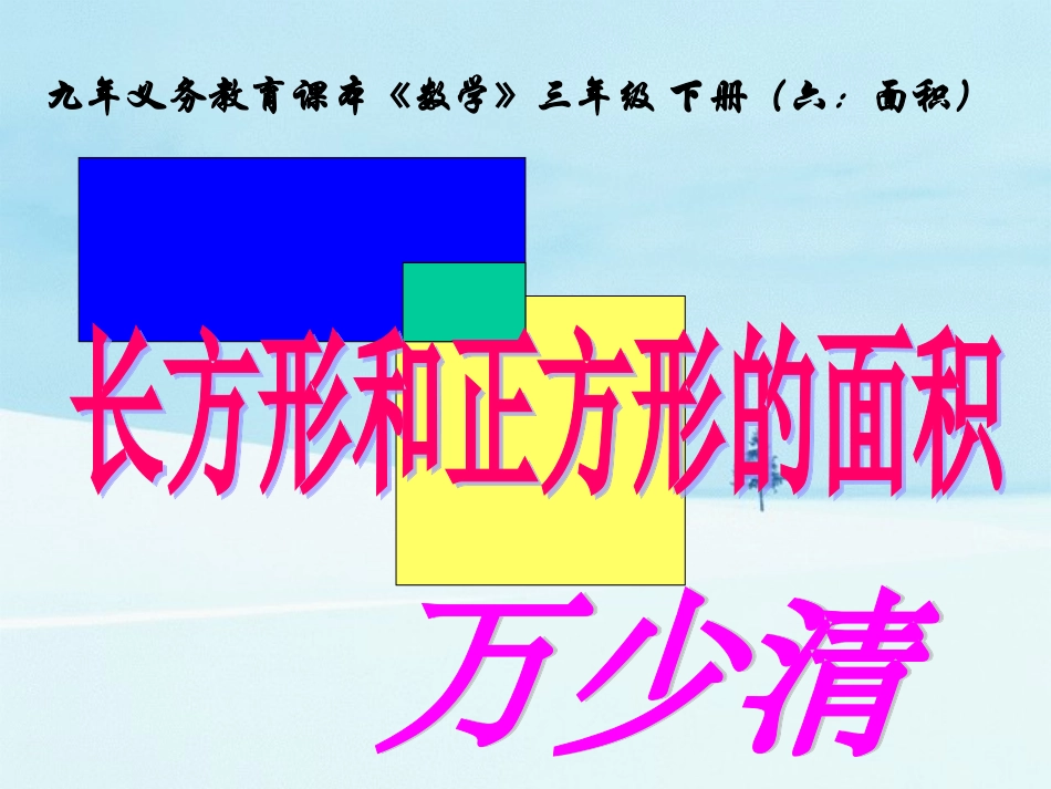 《长方形、正方形面积的计算》_第2页