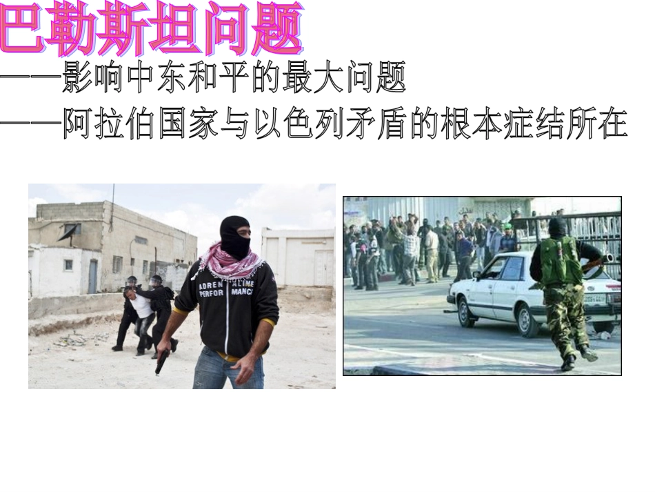 《亚非拉地区的发展》课件2_第3页