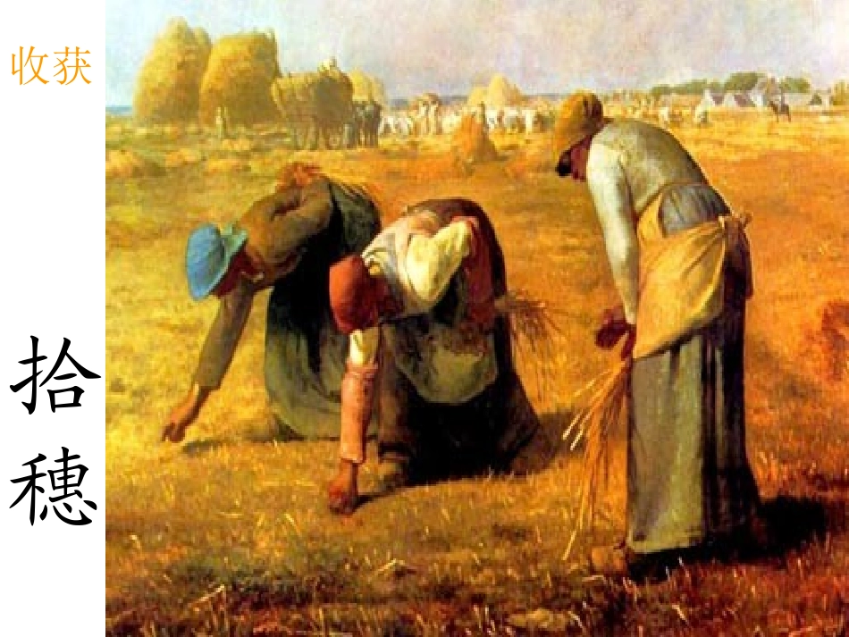 《拾穗》ppt_第1页