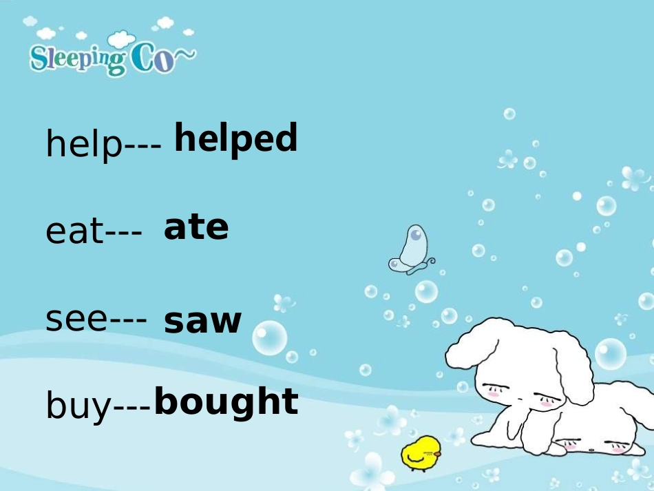 外研版一起小学英语四下《Module3Unit2Shewentintoashop.》PPT课件_第3页