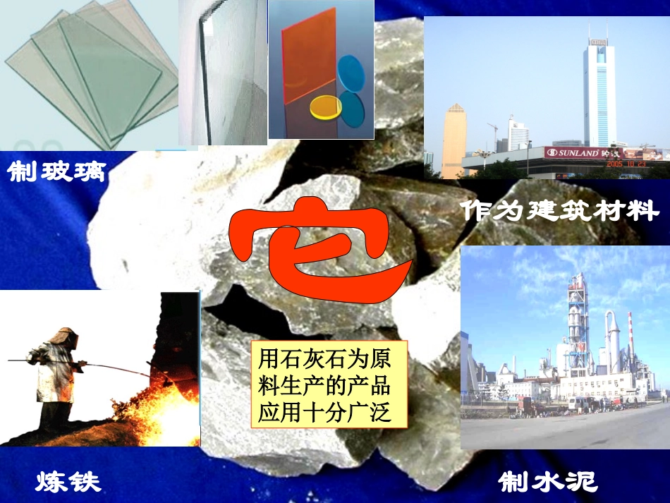 石灰石的利用课件_第2页