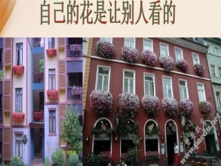 自己的花是让别人看的ppt1