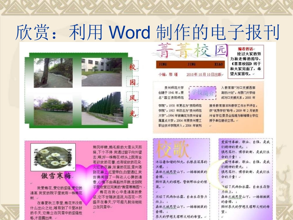 店子街小学---惠锋兵----《认识word》_第3页