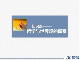 知识点1-哲学与世界观的联系