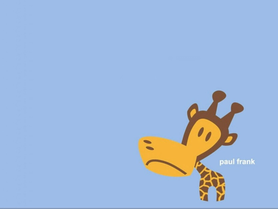 可爱卡通动物主题设计ppt模板_第1页