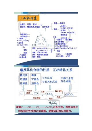 碳及其化合物