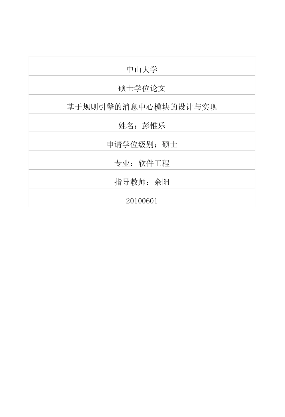 基于规则引擎的消息中心模块的设计与实现_第1页
