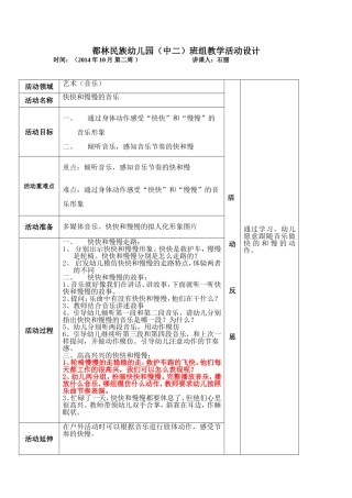 艺术快快和慢慢的音乐