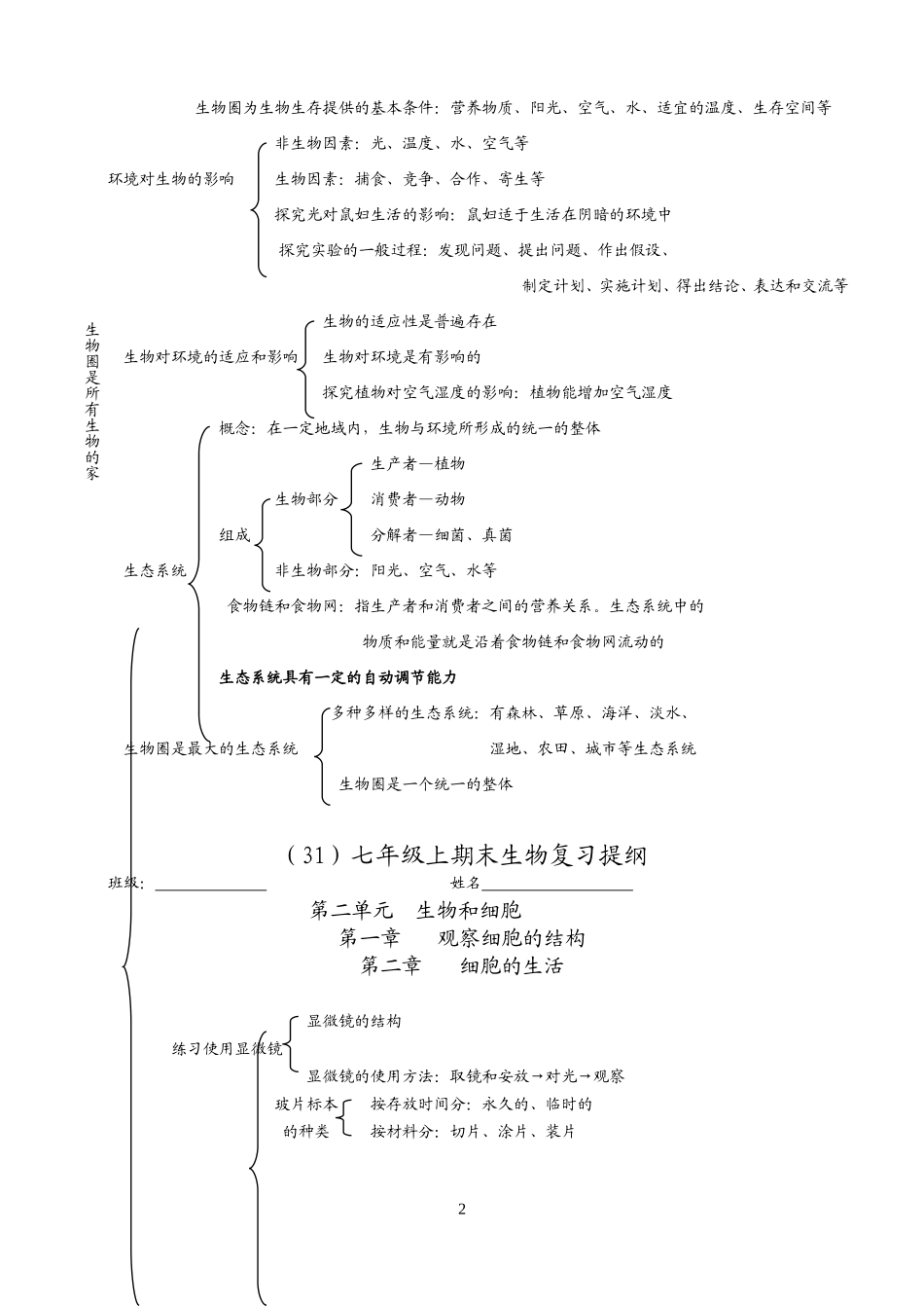 七年级上复习提纲30-33_第2页