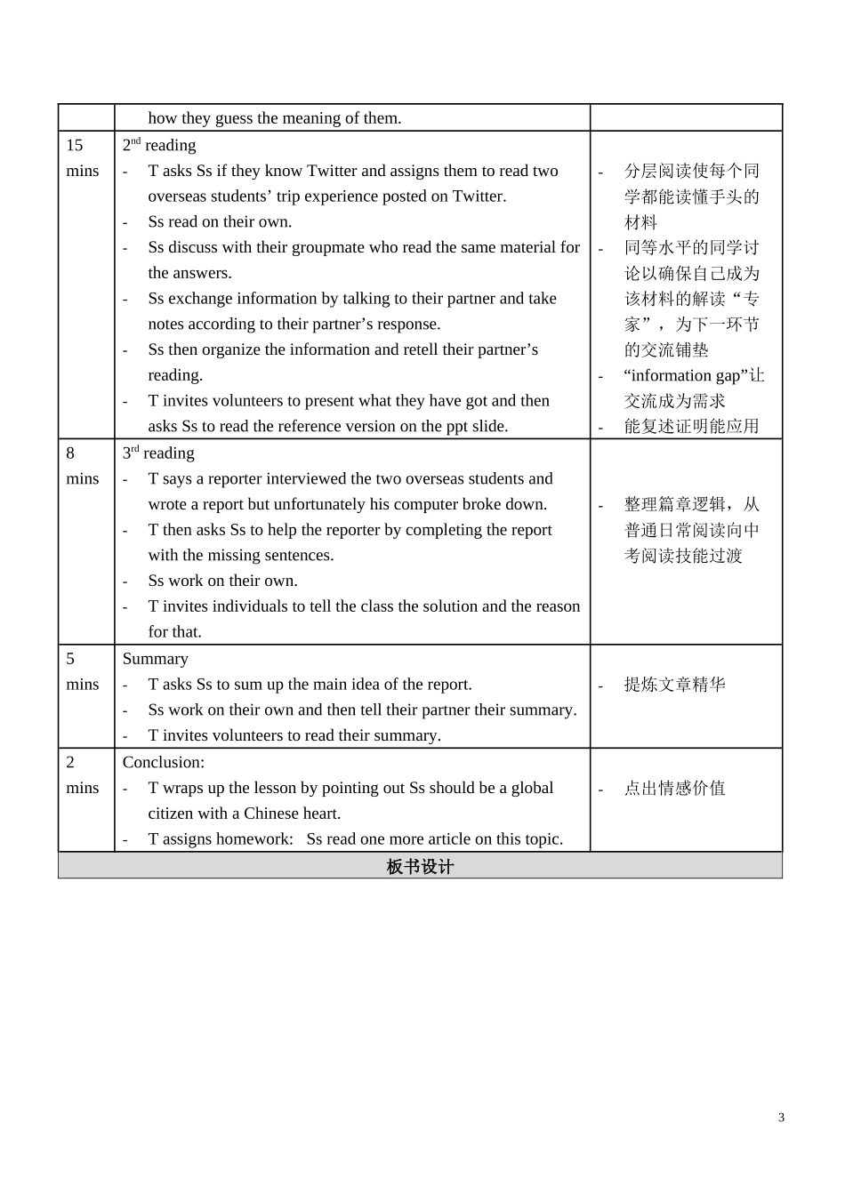 李宝辉阅读教学设计-Unit14Reading_第3页