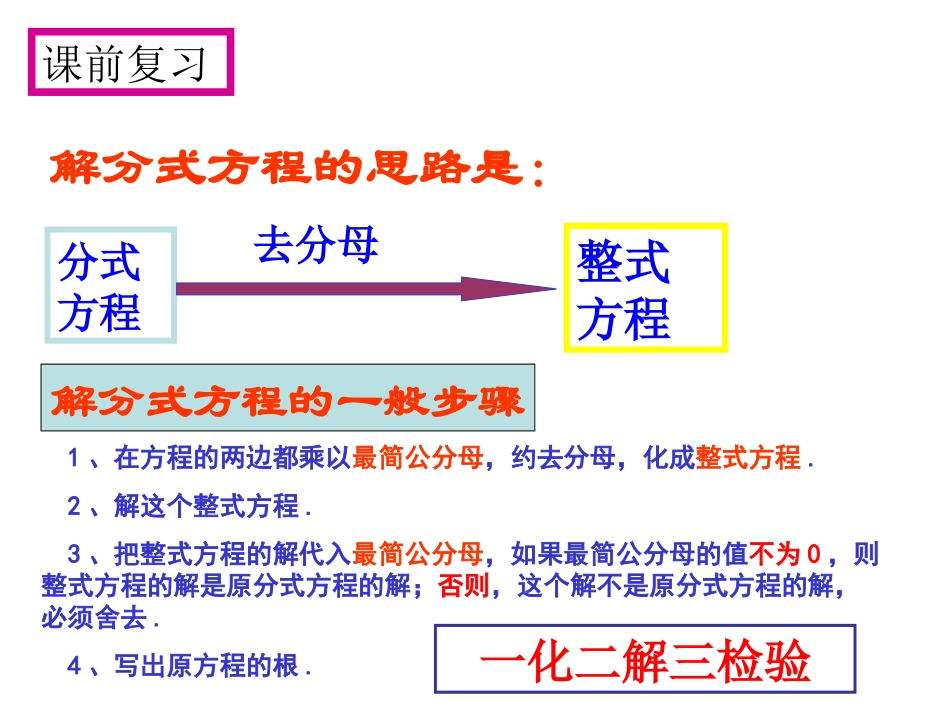 15.3--分式方程------分式方程的应用_第2页