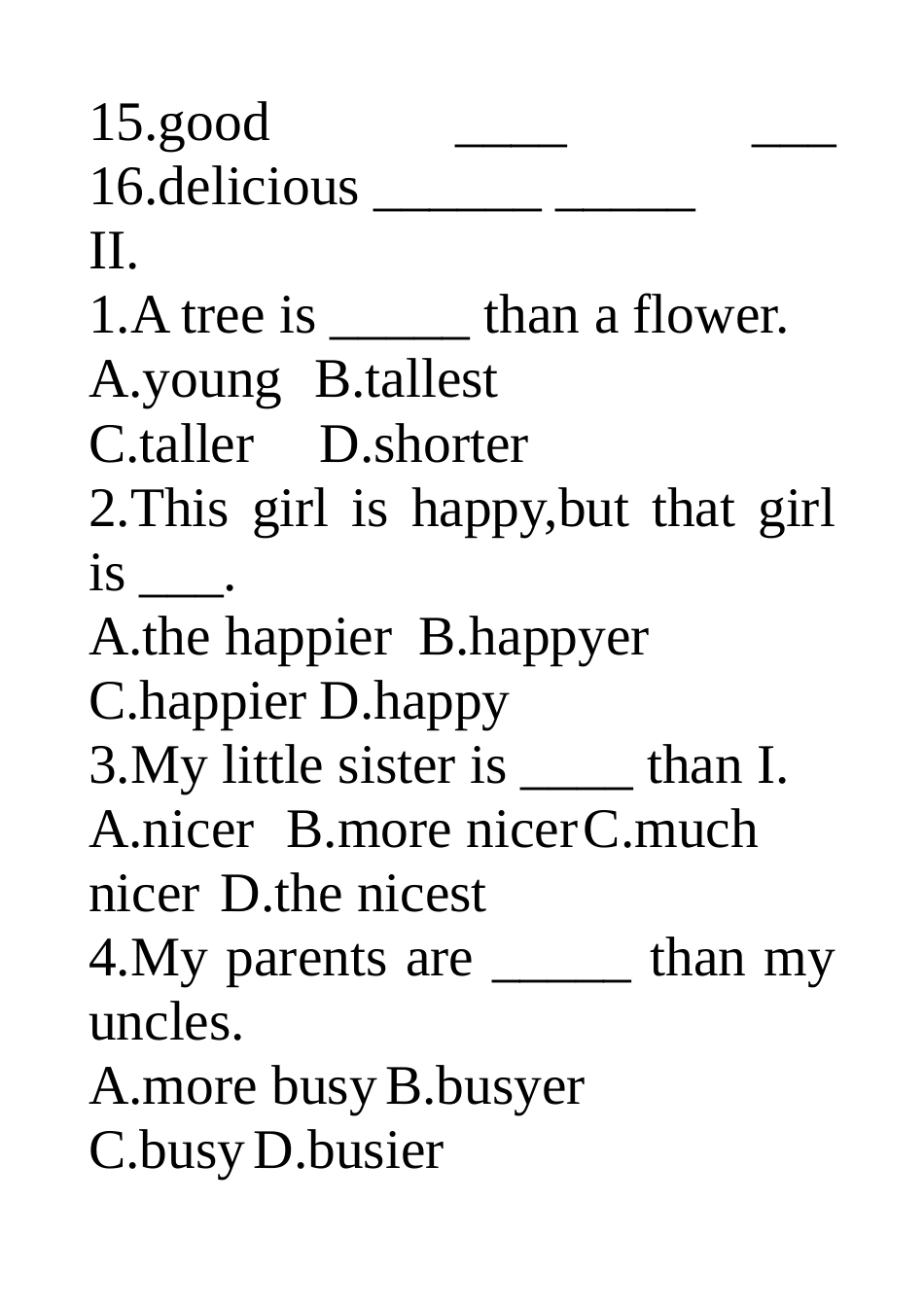 形容词的比较级和最高级_第2页