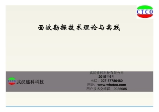 面波勘探技术理论与实践