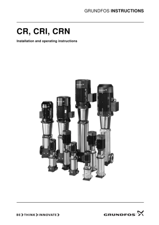 水泵说明书Grundfosliterature-3081222