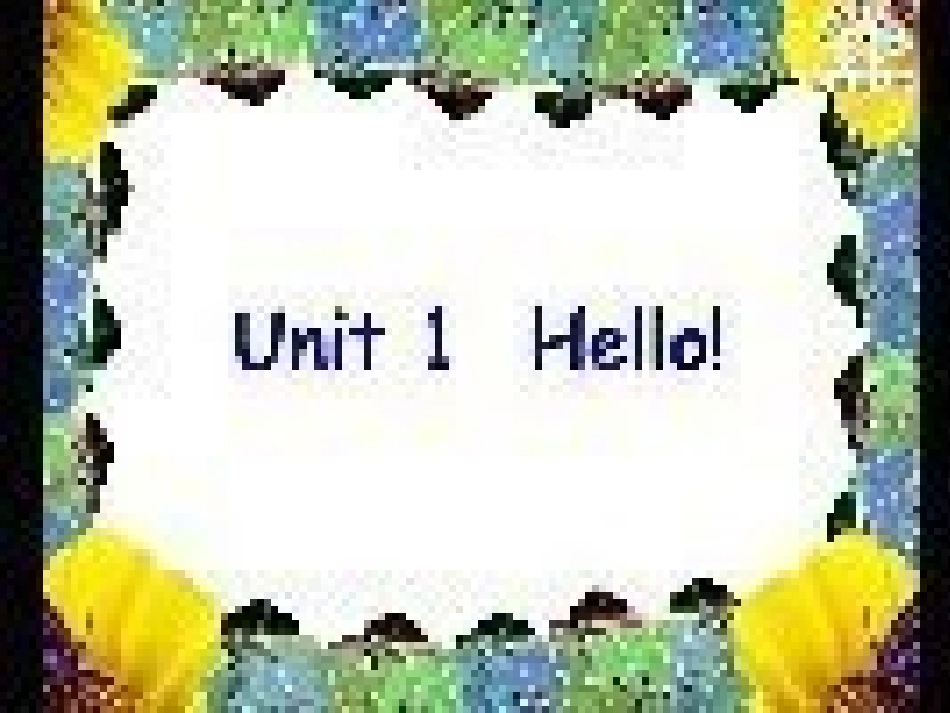 三年级英语unitone_第1页