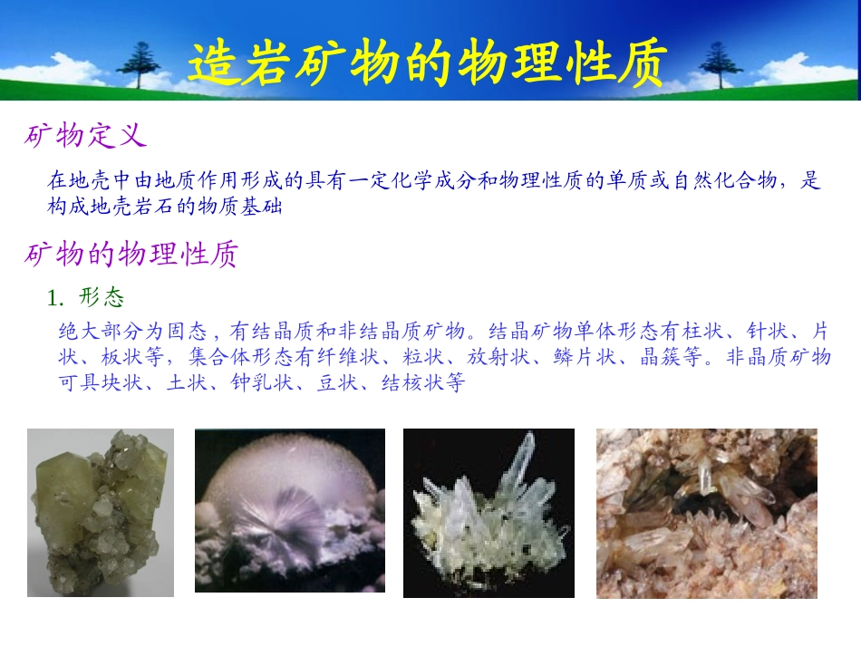 第二章 岩石学  河海大学文天学院  工程地质考试内容1_第2页