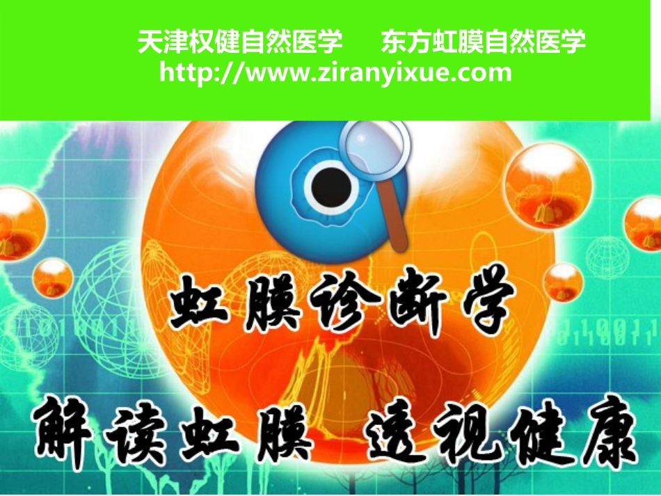天津权健自然医学--HSK虹膜全息检测系统操作说明[1]_第1页