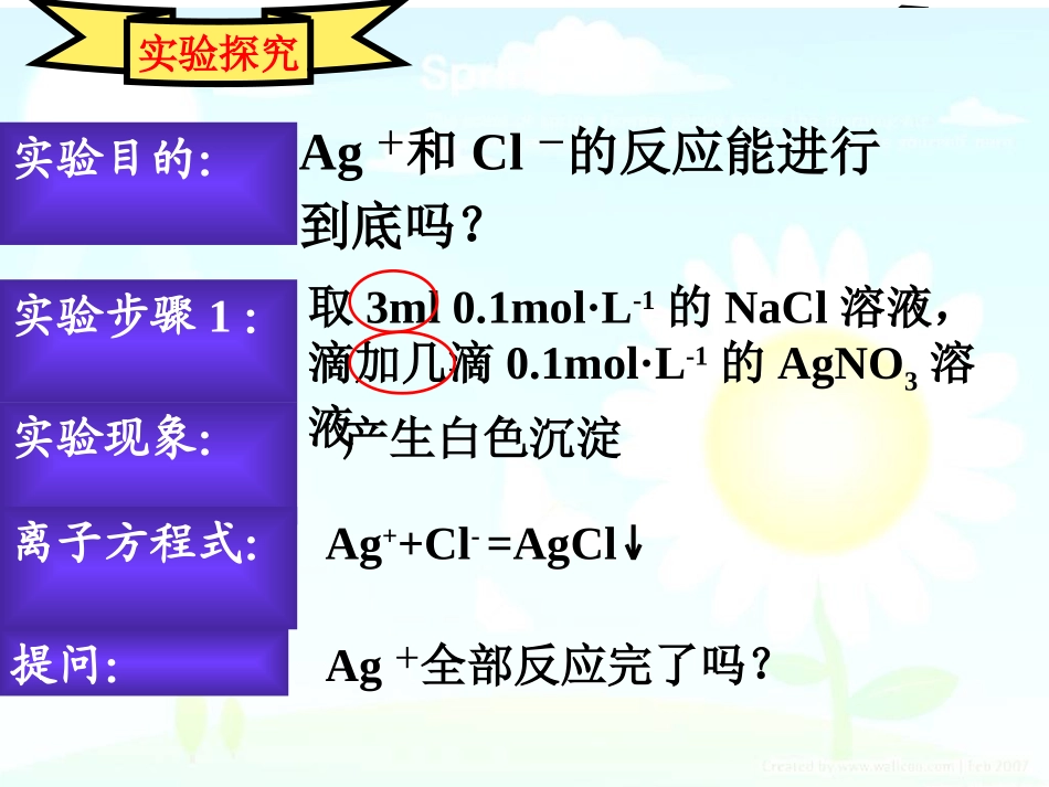 难溶电解质的溶解平衡_第2页