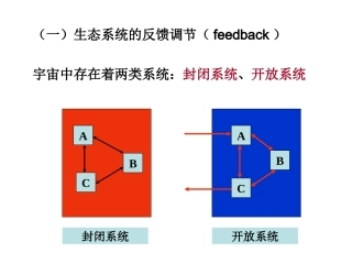 生态平衡的反馈调节