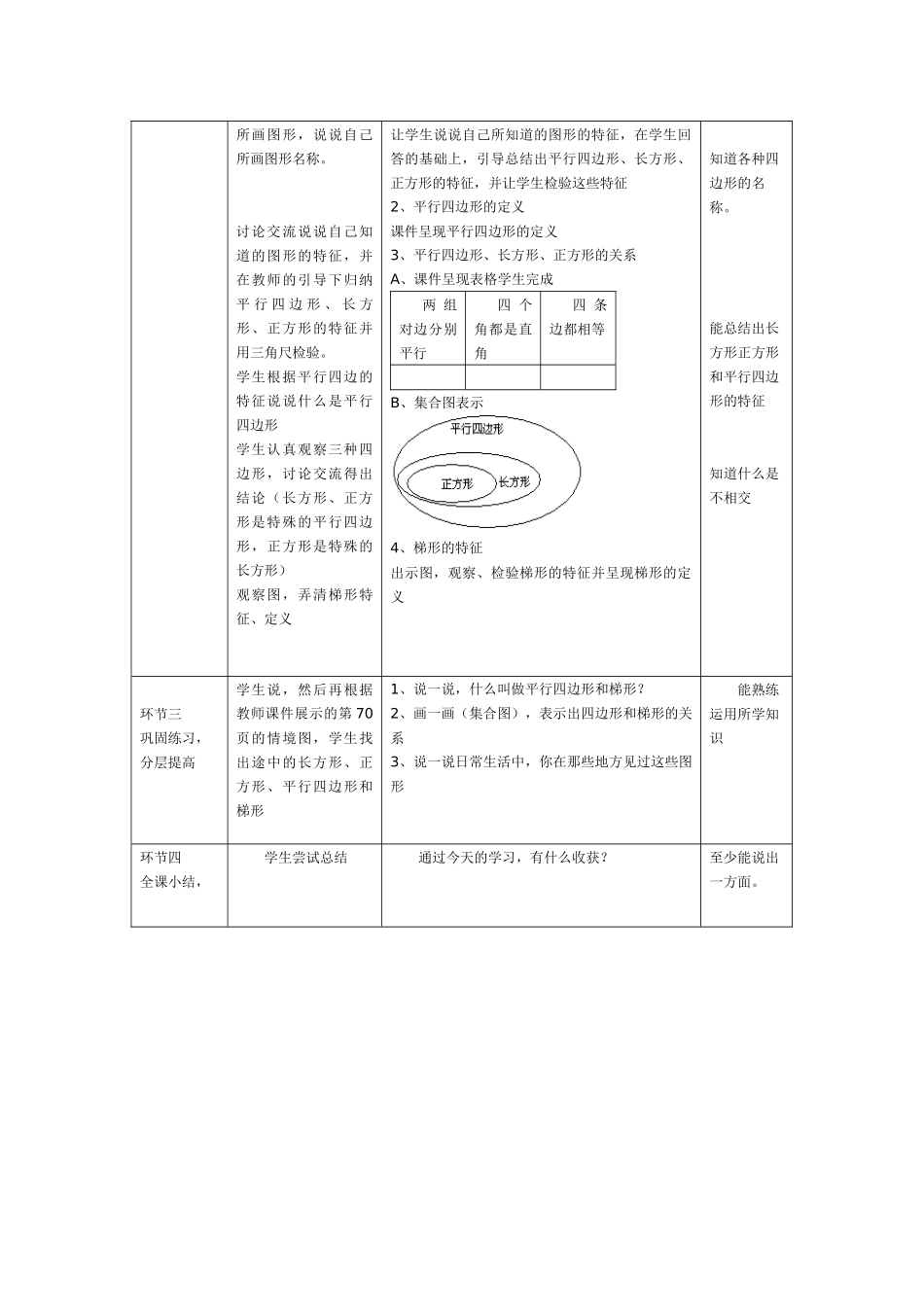 小学人教四年级数学平四边形的认识_第2页