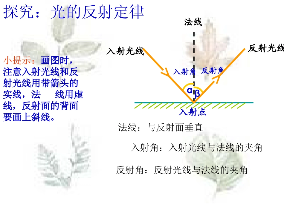 人教版《22光的反射》+flash课件_第3页