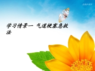 海姆立克抢救法