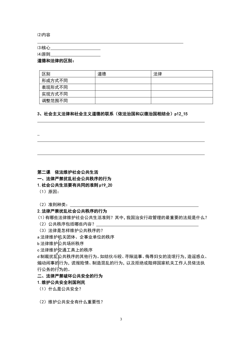 初二复习提纲_第3页